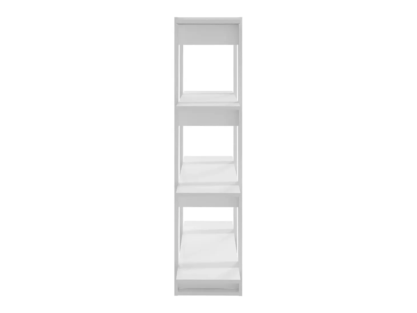 Estantería/divisor de espacios blanco 100x30x123,5 cm