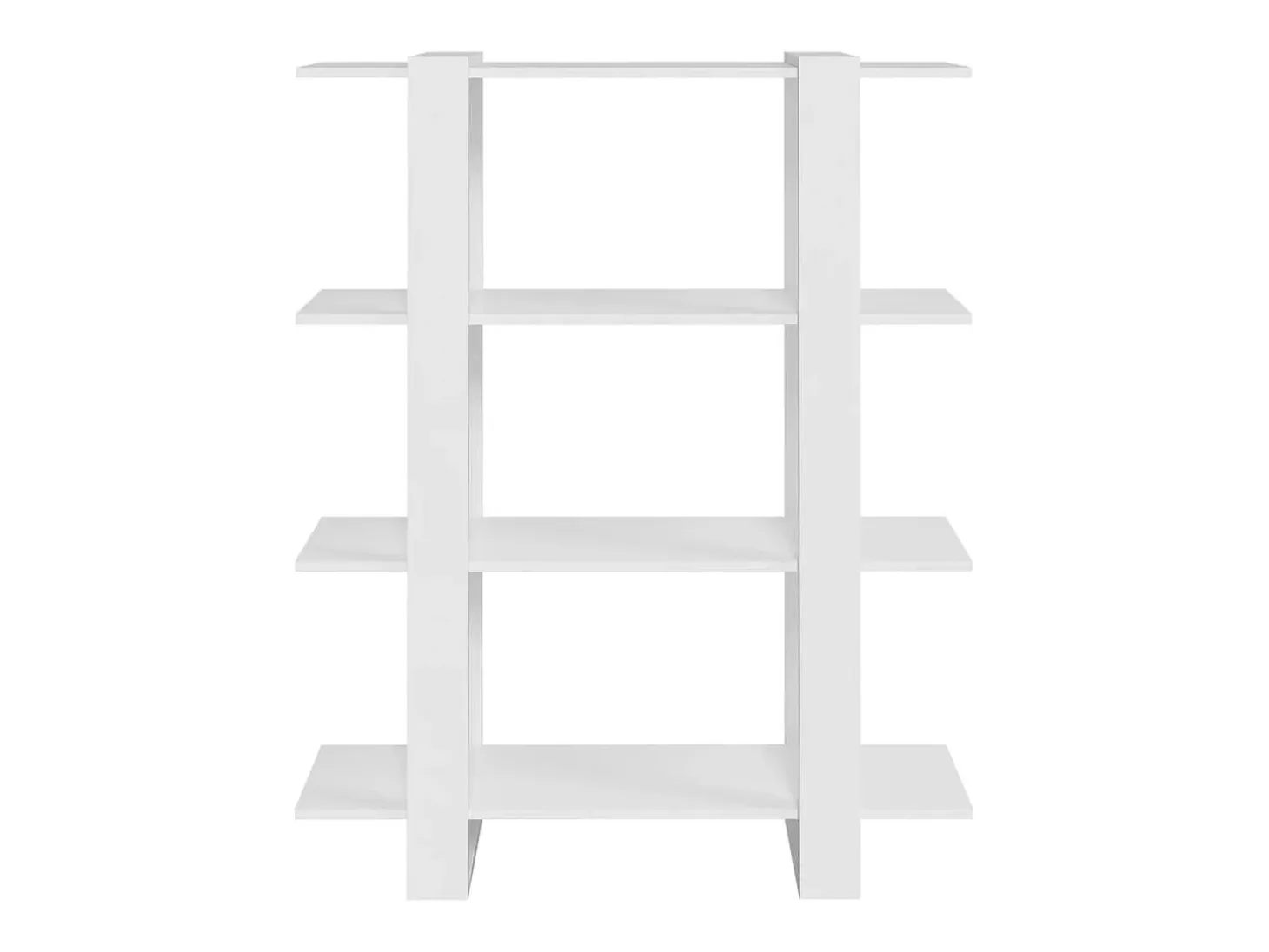 Estantería/divisor de espacios blanco 100x30x123,5 cm