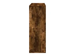 Estantería/divisor de espacios roble ahumado 100x33x94,5 cm
