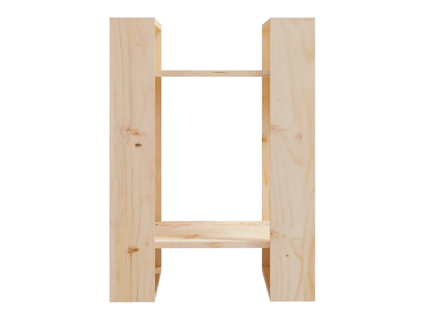 Estantería/divisor de espacios madera maciza pino 41x35x57 cm