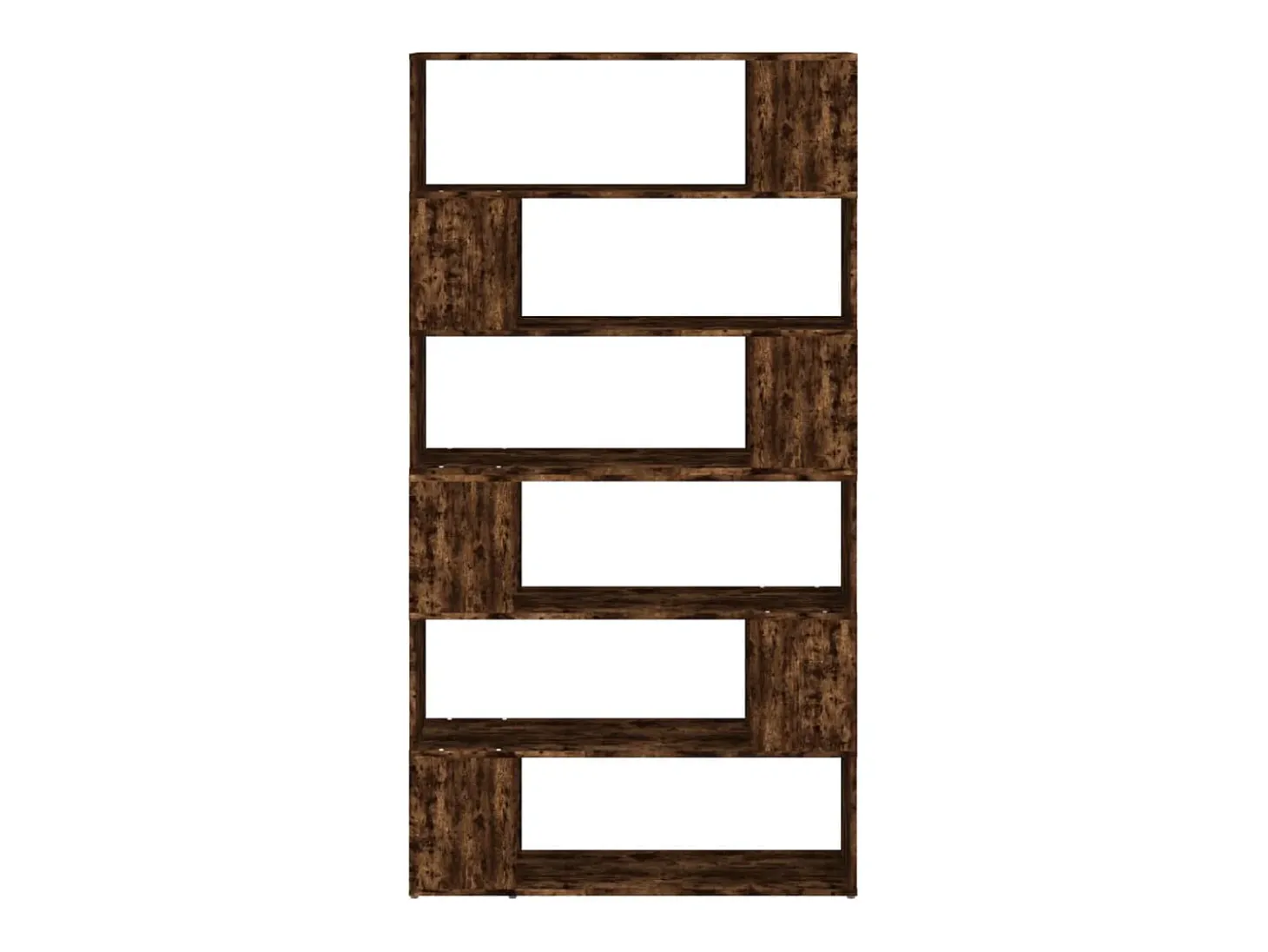 Estantería/divisor de espacios roble ahumado 100x24x188 cm
