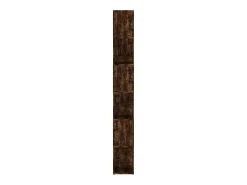 Estantería/divisor de espacios roble ahumado 100x24x188 cm