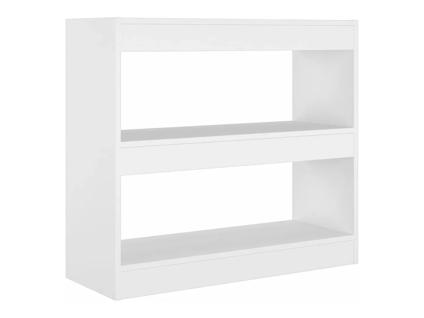 Estantería/divisor de espacios blanco 80x30x72 cm