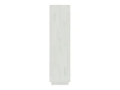 Estantería/divisor de espacios madera pino blanco 40x35x135 cm