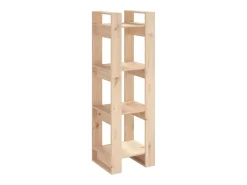 Estantería/divisor de espacios madera maciza pino 41x35x125 cm