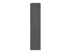 Estantería/divisor de espacios madera pino gris 80x30x135,5 cm