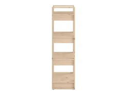 Estantería/divisor de espacios madera maciza 60x35x125 cm