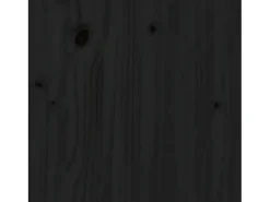 Estantería/divisor de espacios madera pino negro 60x35x57 cm