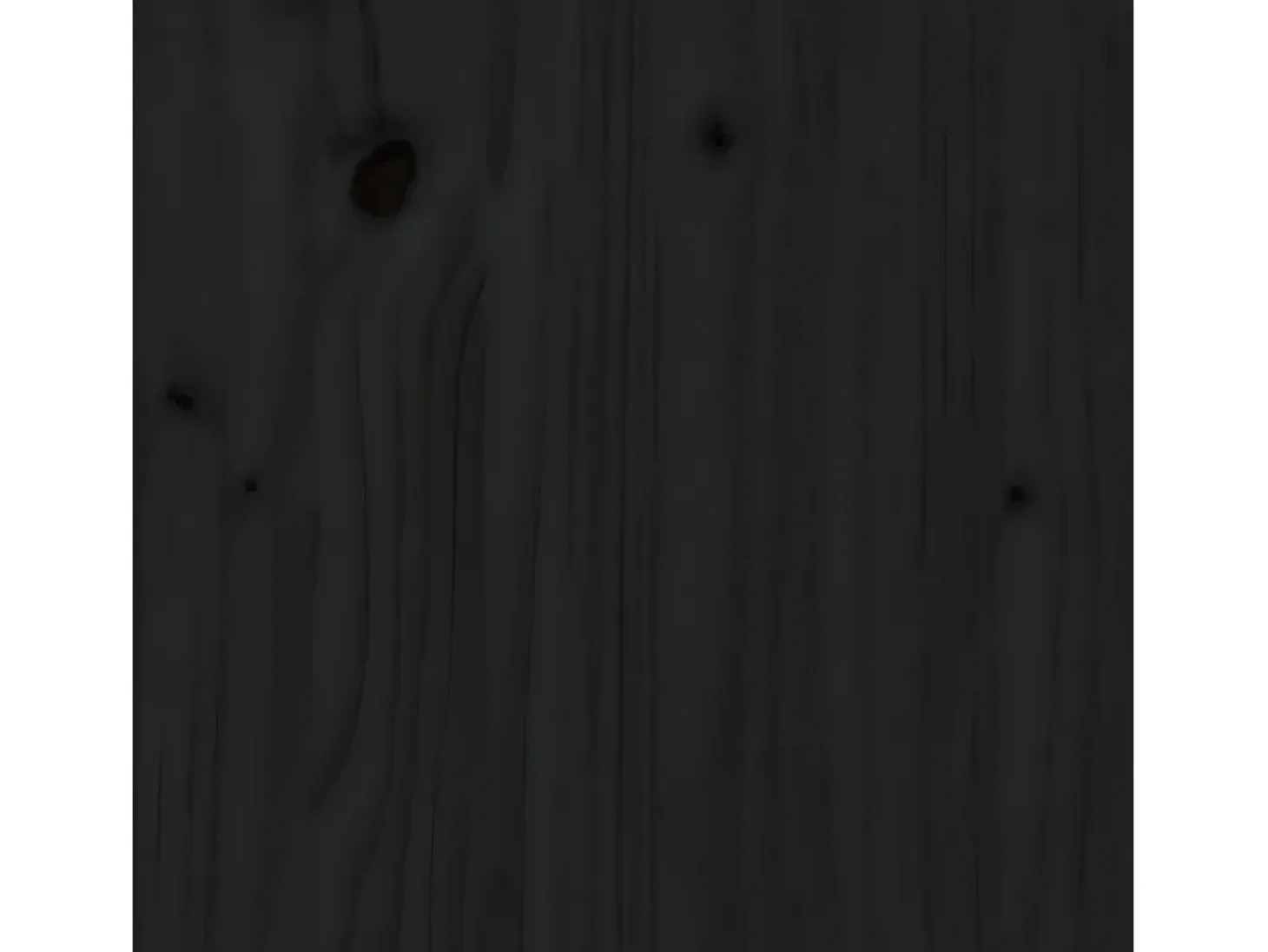 Estantería/divisor de espacios madera pino negro 60x35x57 cm