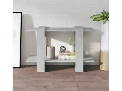 Estantería/divisor de espacios gris hormigón 80x30x51 cm