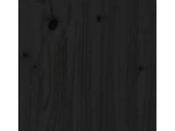 Estantería/divisor de espacios madera pino negro 41x35x160 cm