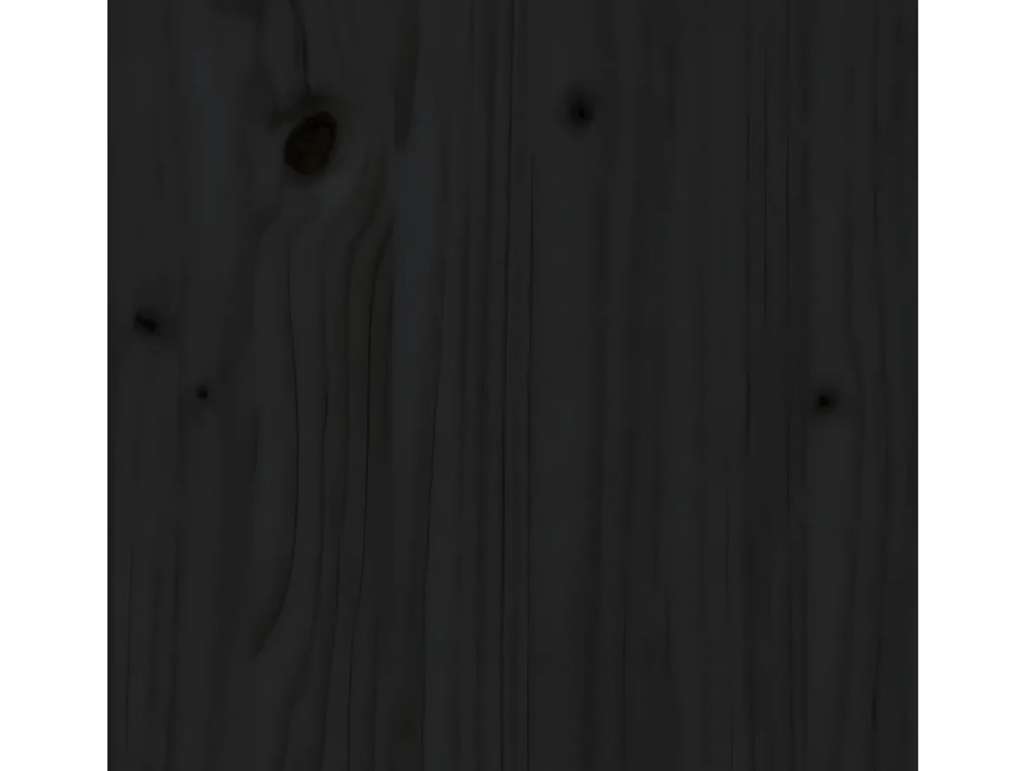 Estantería/divisor de espacios madera pino negro 41x35x160 cm