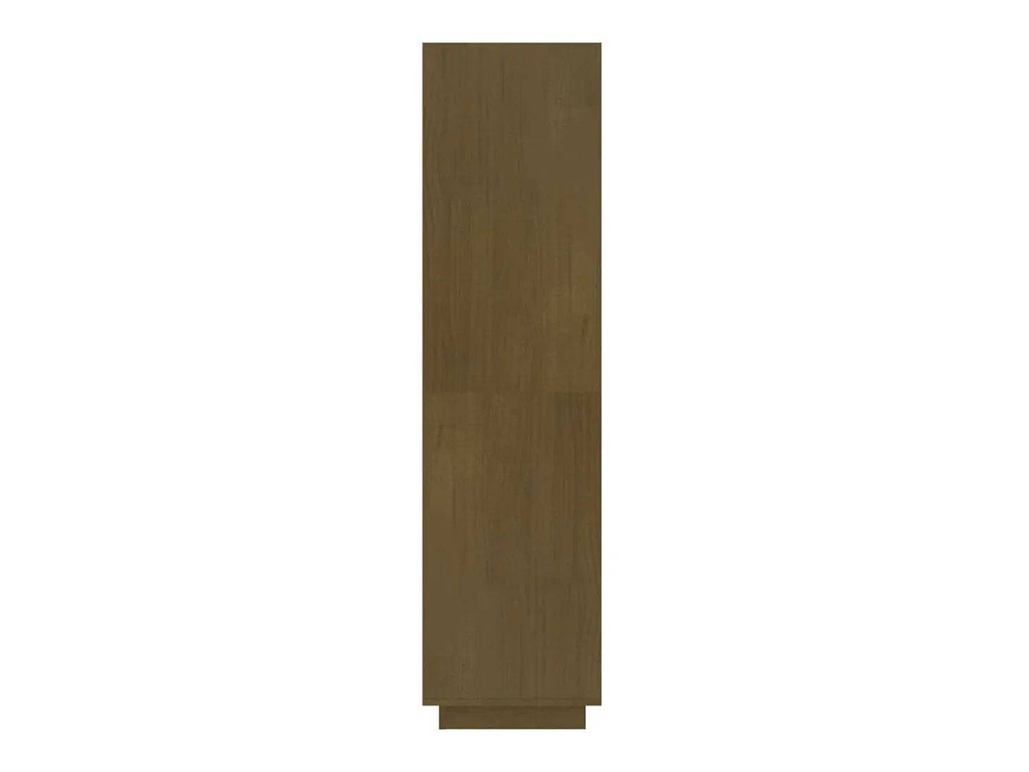 Estantería/divisor de espacios madera pino marrón 60x35x135 cm