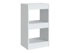 Estantería/divisor de espacios blanco 40x30x72 cm ES146717