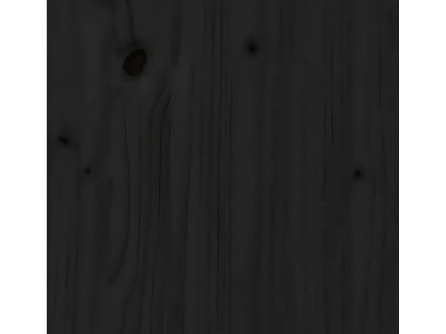 Estantería/divisor de espacios madera pino negro 41x35x125 cm