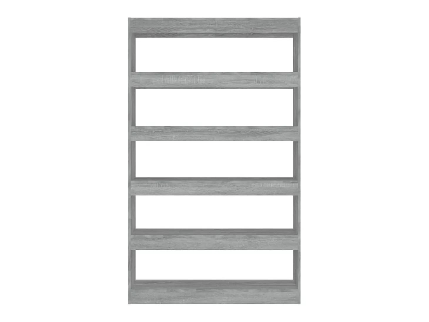 Estantería/divisor espacios gris Sonoma 100x30x166 cm