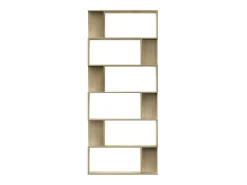 Estantería/divisor madera contrachapada color roble 80x24x192cm