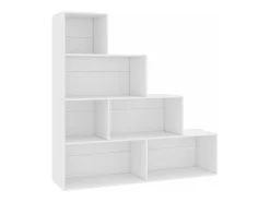 Estantería/divisor madera contrachapada blanco 155x24x160 cm