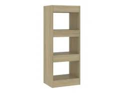 Estantería/divisor madera ingeniería roble Sonoma 40x30x103 cm