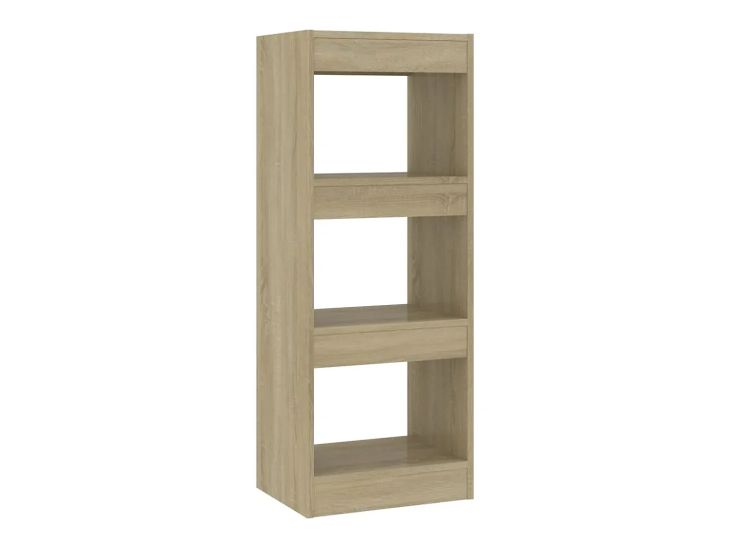 Estantería/divisor madera ingeniería roble Sonoma 40x30x103 cm