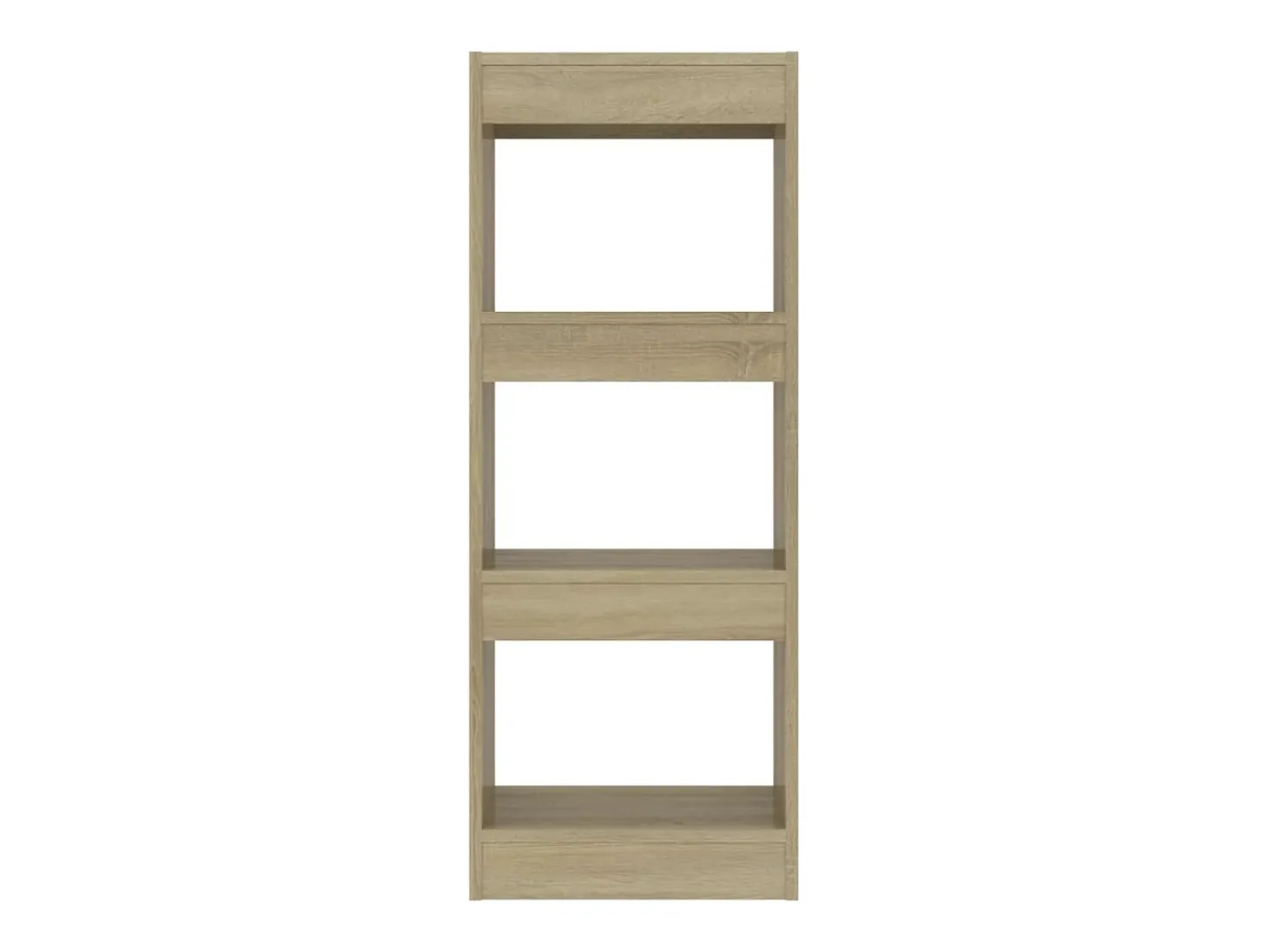 Estantería/divisor madera ingeniería roble Sonoma 40x30x103 cm