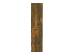 Estantería/divisor madera ingeniería roble ahumado 80x30x135 cm
