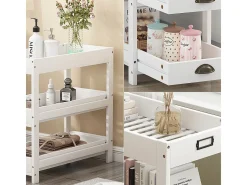 Estanterías de almacenamiento blanco 33x66x66 legum