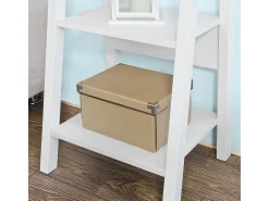 Estanterias Librerias,Estanterias de Diseño,Estantería de Esquina,Blanco,FRG101-W SoBuy ES
