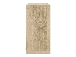 Estantes cubo de pared 2 unidades roble Sonoma 30x15x30 cm