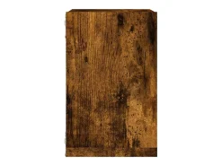 Estantes de pared 4 piezas Marrón 26 x 15 x 26 cm Madera de ingeniería