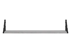Estantes de pared 2 piezas Sonoma gris 80x15x15,5 cm Madera de ingeniería