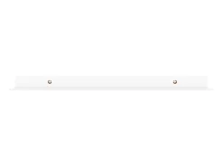 Estantes de pared 4 piezas Blanco 40x9x3 cm