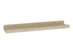 Estantes de pared 4 unidades roble Sonoma 40x9x3 cm ES82184