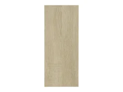 Estantes de pared cúbicos de 3 piezas, roble Sonoma