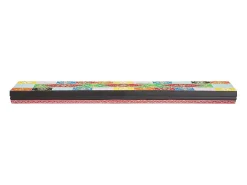 Estantes de pared con balda 2 uds Multicolor 100 x 20 x 6 cm