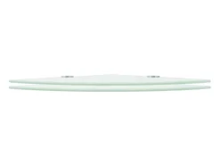 Estantes esquina 2 uds soportes cromados vidrio blanco 25x25 cm ES152325