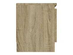 Eugene Mueble de TV con puerta roble Sonoma 102x30x36 cm