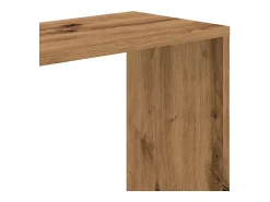 Fairmont Librería 5 niveles madera roble artesanal 80,5x23,5x162,5 cm