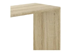 Fairmont Librería de 5 niveles madera roble Sonoma 45x23,5x162,5 cm