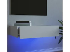Felizia Mueble para TV con luces LED blanco 60x35x15,5 cm