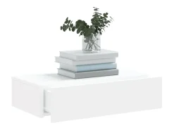 Felizia Mueble para TV con luces LED blanco 60x35x15,5 cm