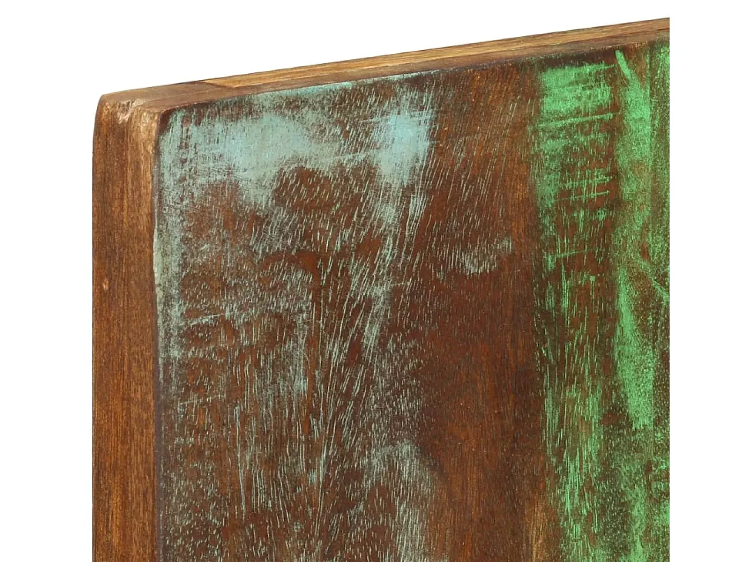 Folker Percheros de pared 2 uds madera maciza reciclada 36x3x110 cm