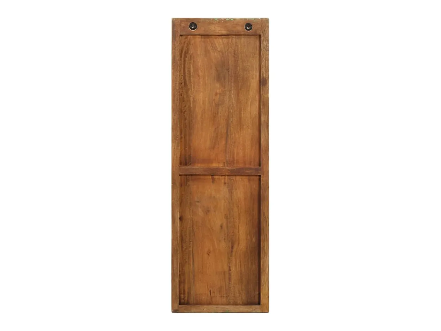 Folker Percheros de pared 2 uds madera maciza reciclada 36x3x110 cm