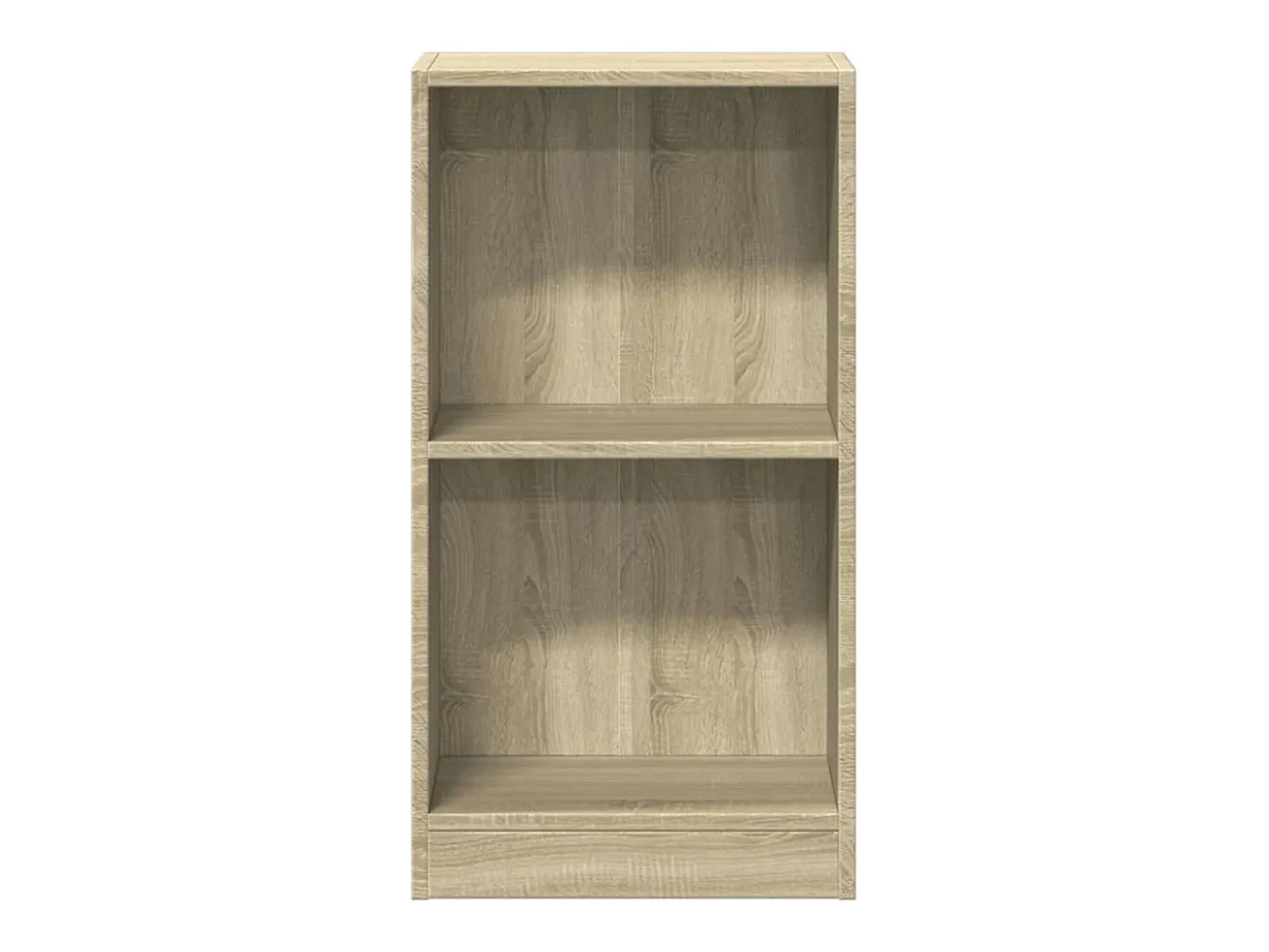 Freekje Estantería de madera contrachapada color roble 40x24x75 cm