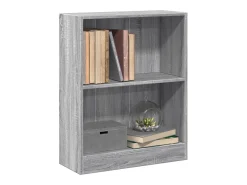 Freekje Estantería madera de ingeniería gris Sonoma 60x24x76 cm