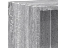 Freekje Estantería madera de ingeniería gris Sonoma 60x24x76 cm