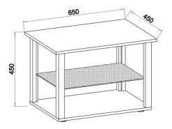Gabinete de exhibición de pared Glasol Antracita AL. 90 x AN. 70 x P. 35 cm