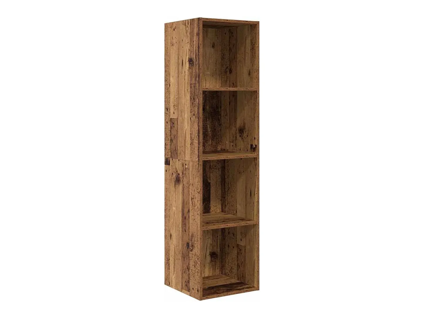 Gabinete de TV 2 pcs Marrón 37 x 37 x 142.5 cm