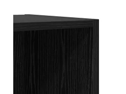 Gabinete de TV 4 pcs Negro 37 x 35 x 37 cm Madera contrachapada