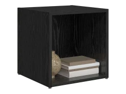 Gabinete de TV 4 pcs Negro 37 x 35 x 37 cm Madera contrachapada